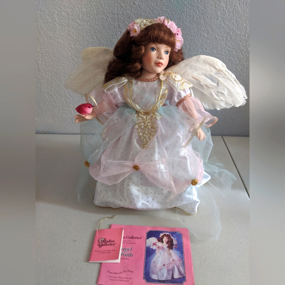 Vintage Retro Collectible Doll Decor Angel Fairy Tale Gift Halloween